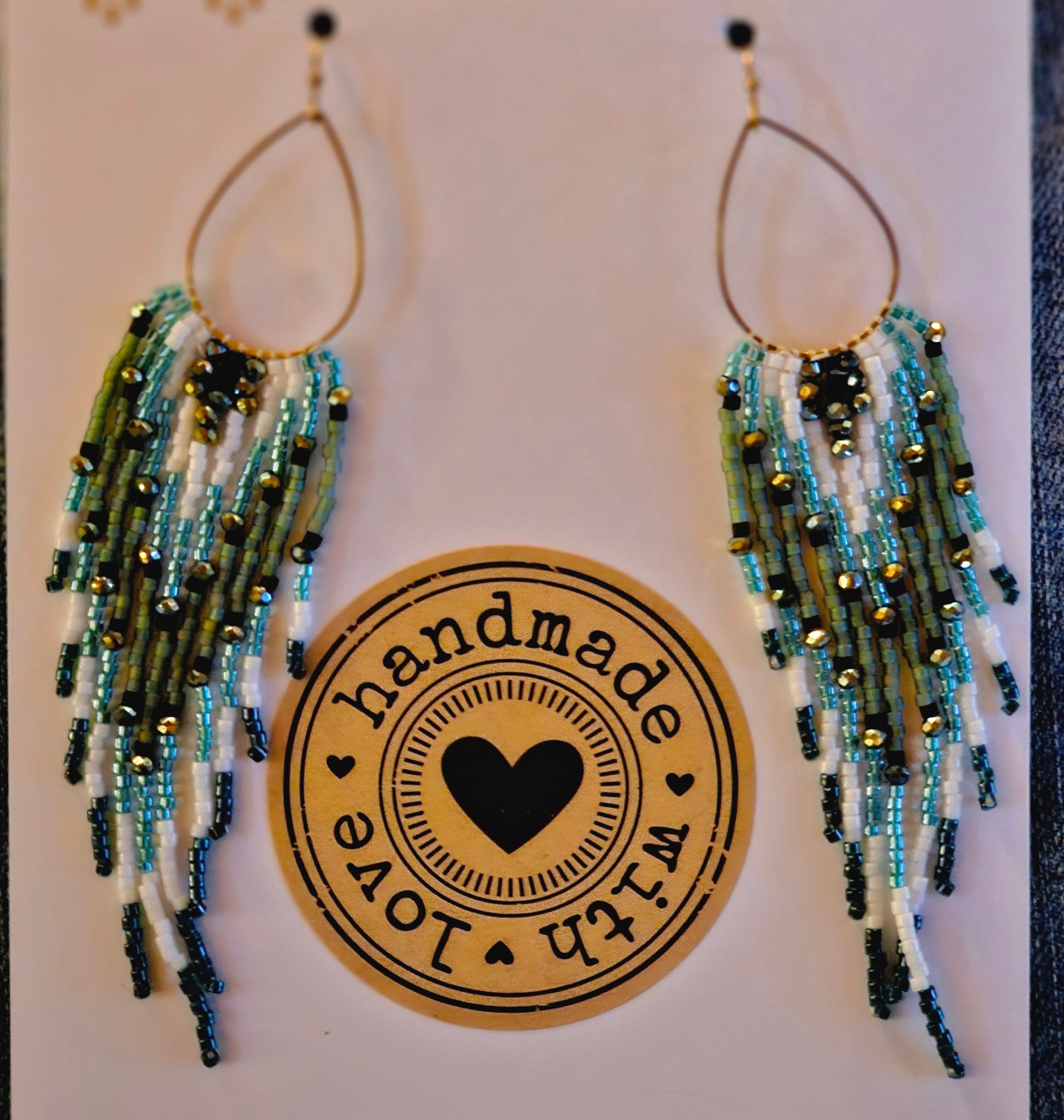 Handmade Beaded Earrings 