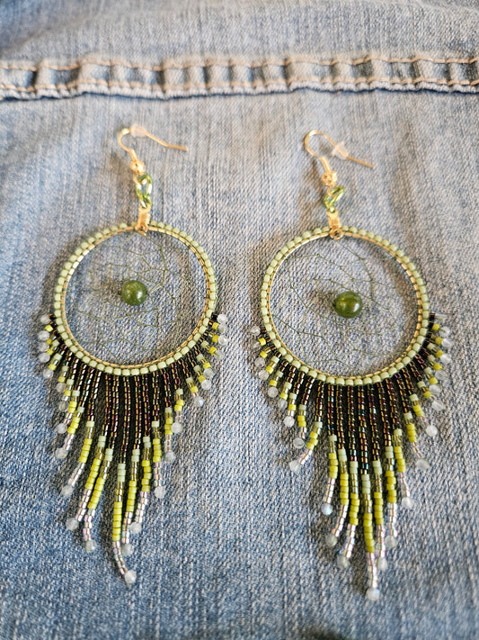 Day Dreamer  Earrings with Gemstones